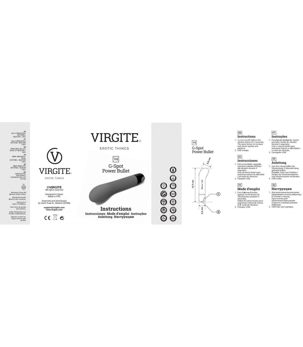 G-SPOT V4 BULLET VIBRANTE BLU